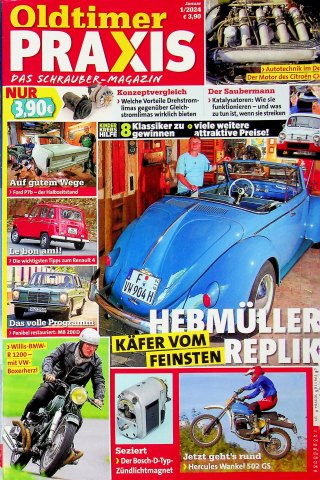 Deckblatt Oldtimer Praxis (01/2024)